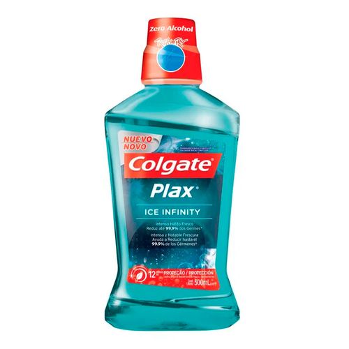 Enxaguante Bucal Plax Ice Infinity 500 ml