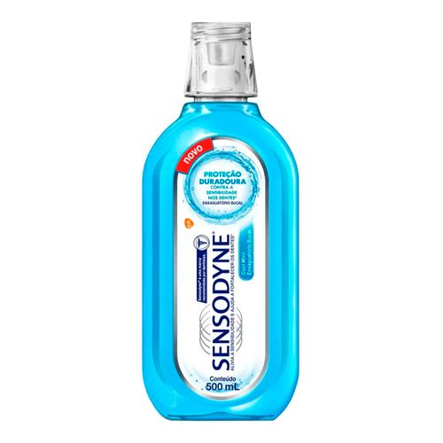 Enxaguante Bucal Sensodyne Cool Mint para Dentes Sensíveis 500ml Enxaguante Bucal Sensodyne Cool Mint para Dentes Sensíveis 500ml