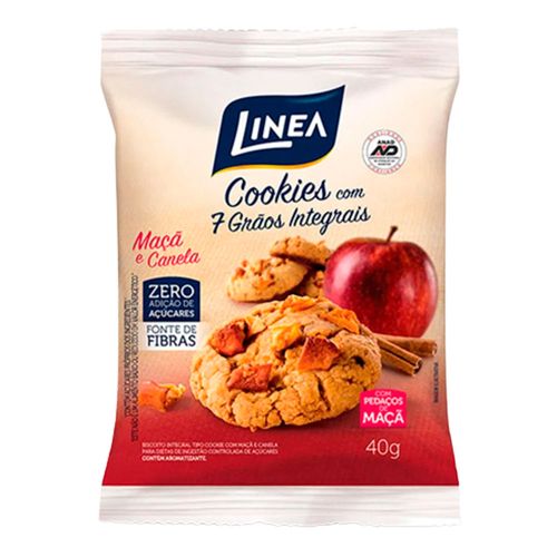 Cookie Linea Maçã Com Canela 40g Cookie Linea Maçã Com Canela 40g