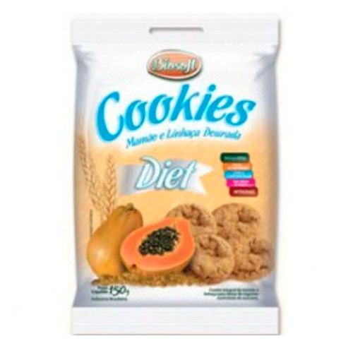 Cookies Diet Mamão e Linhaça Dourada 150g