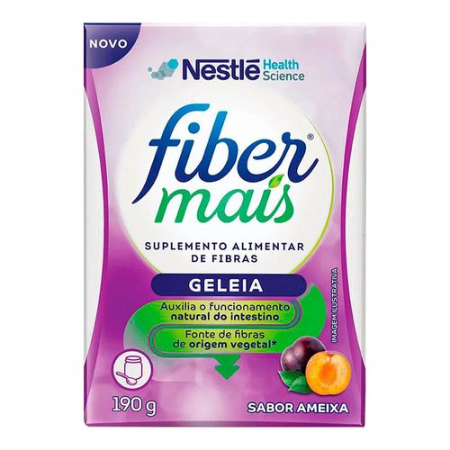Regulador Intestinal Fiber Mais Geleia 190g Regulador Intestinal Fiber Mais Geleia 190g