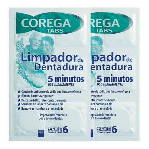 Corega Tabs Branqueador 3 Unidades