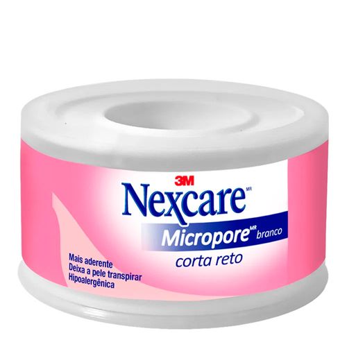 Fita Micropore Corta Reto Nexcare 25mm x 4,5m Fita Micropore Corta Reto Nexcare 25mm x 4,5m