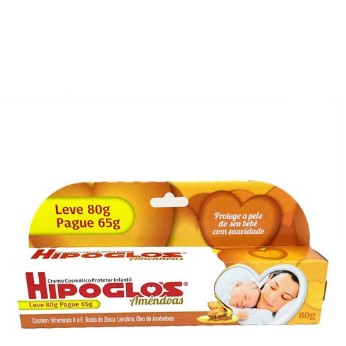 Pomada Contra Assadura Hipoglós Amêndoas 80g Pomada Contra Assadura Hipoglós Amêndoas 80g