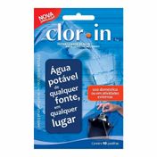 Potabilizador de Água Clorin 1mg 10 Pastilhas