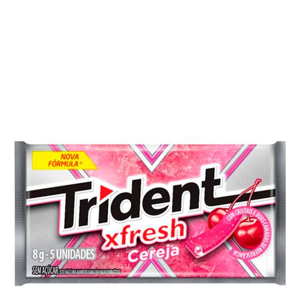 Goma de Mascar Trident Fresh C/ 5 Unidades