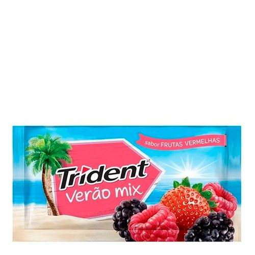Goma de Mascar Trident Verão Mix Frutas Vermelhas 8g Goma de Mascar Trident Verão Mix Frutas Vermelhas 8g