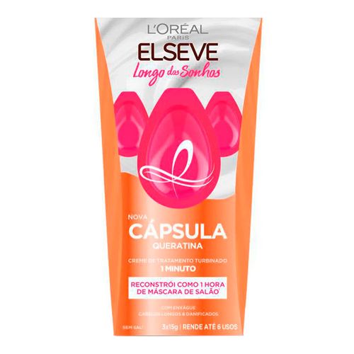 Cápsula de Tratamento L'Oréal Paris Elseve Longo dos Sonhos 15g Cápsula de Tratamento L'Oréal Paris Elseve Longo dos Sonhos 15g