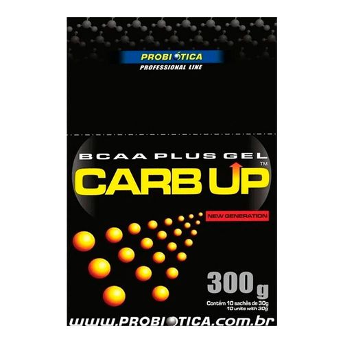 Carb-Up Gel Laranja 10 Sachês Probiótica