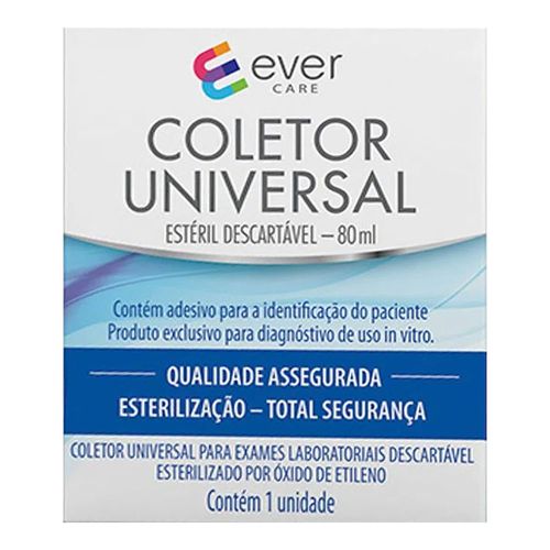 Coletor-Universal-Esteril-Descartavel-Ever-Care-80ml Coletor-Universal-Esteril-Descartavel-Ever-Care-80ml