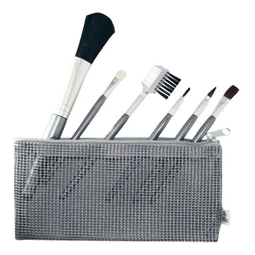 Kit Pincéis para Maquiagem Mundial + Necessaire 7 Peças Kit Pincéis para Maquiagem Mundial + Necessaire 7 Peças