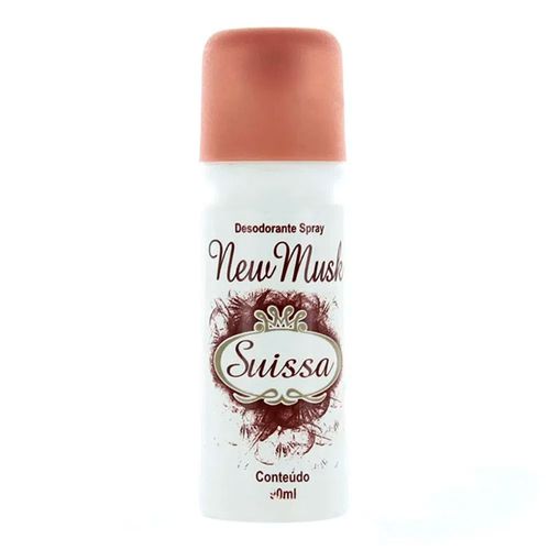 New Musk Desodorante Spray Suissa 90ml