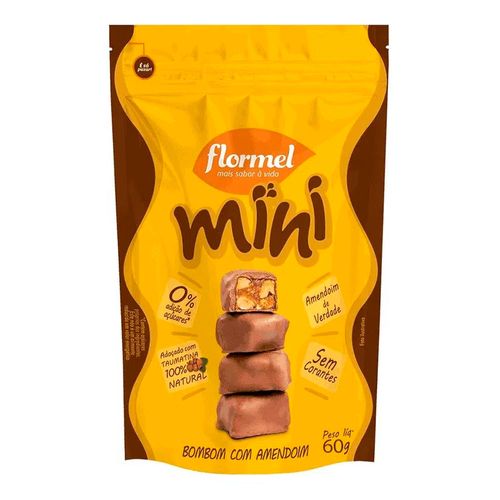Mini bombom Flormel Amendoim 60g Mini bombom Flormel Amendoim 60g