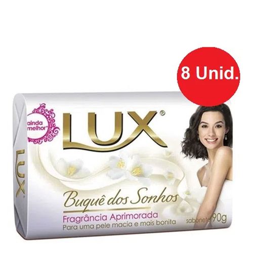 Sabonete Lux Buque Sonhos 90g C/ 8 Unidades