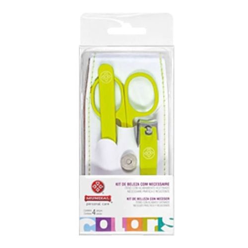 Kit Beleza Pessoal Necessaire Personal Mundial Care 4 Peças Kit Beleza Pessoal Necessaire Personal Mundial Care 4 Peças