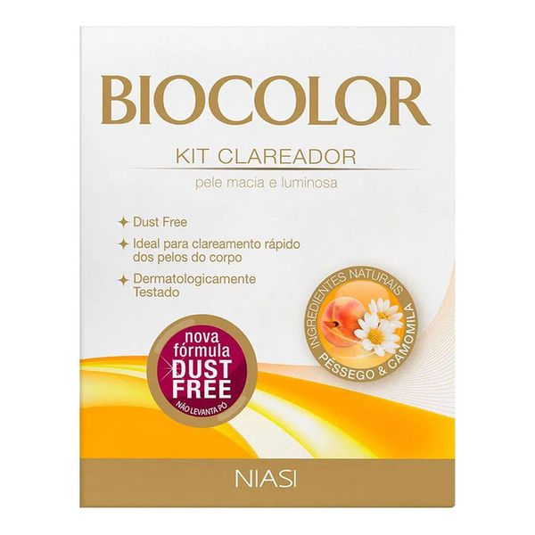 Kit Clareador Descolorante Biocolor 20g