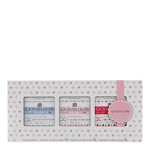 Kit de Sabonete Giovanna Baby 3 Unidades Kit de Sabonete Giovanna Baby 3 Unidades