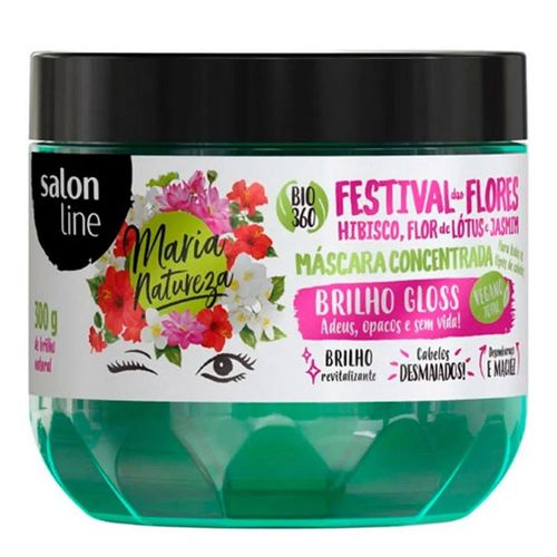 Máscara de Tratamento Salon Line Festival das Flores 300g
