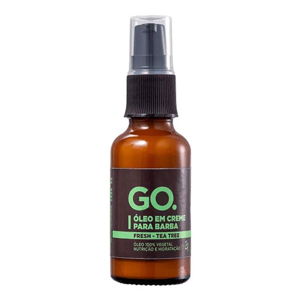 Óleo em Creme Para Barba GO Fresh Tea Tree 25ml