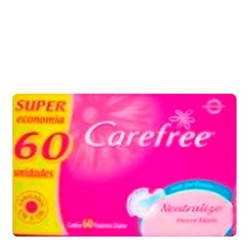Protetor Diário Carefree Original Neutro 50 Unidades