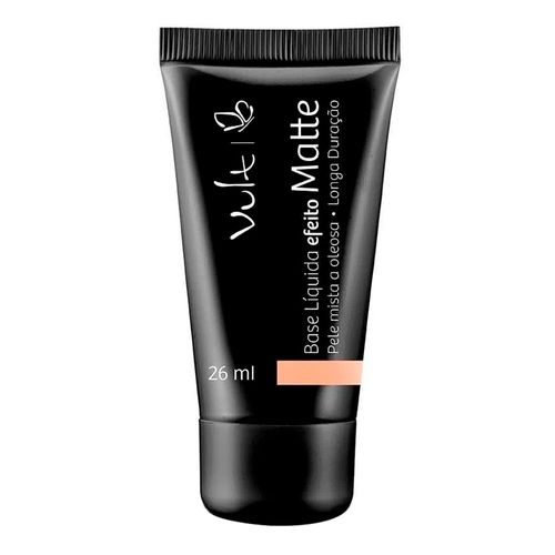 Base Líquida Vult Efeito Matte Rosa 01 26ml Base Líquida Vult Efeito Matte Rosa 01 26ml