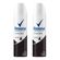 Kit Rexona Desodorante Aerosol Invisible Feminino 90g 2 Unidades