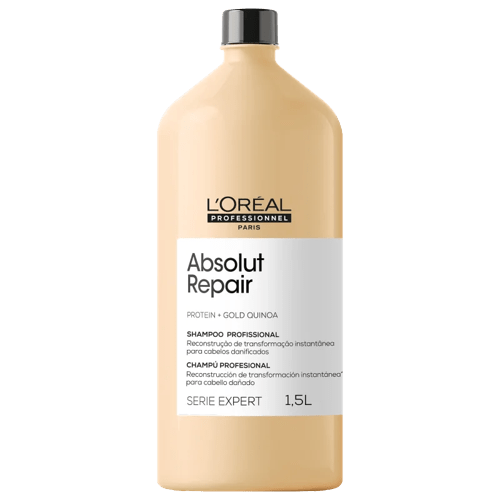 L Oreal Profession Shampoo Absolut Repair Gold Quinoa + Protein 1.5 L X 1