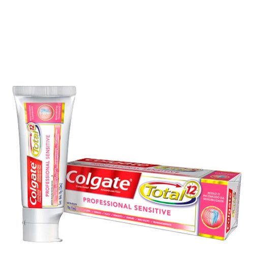 Creme Dental Colgate Total 12 Professional Sensitive - 70g Creme Dental Colgate Total 12 Professional Sensitive - 70g