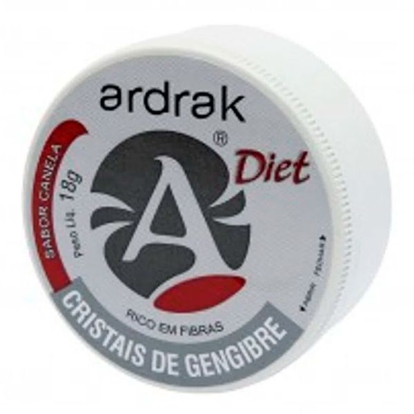 Cristais de Gengibre Diet Canela Doce 18g