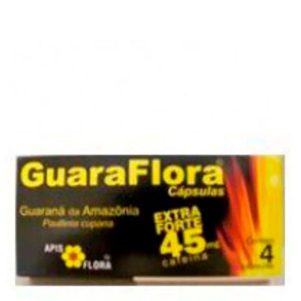 Guaraflora 45mg Apis Flora 4 Cápsulas