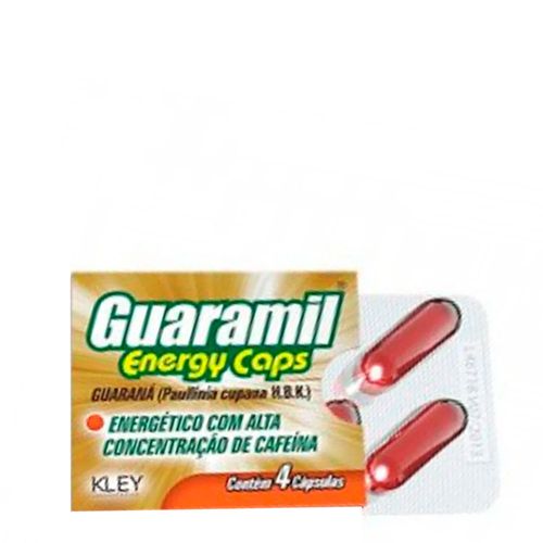 Guaramil Suplemento Energético 4 Cápsulas Guaramil Suplemento Energético 4 Cápsulas