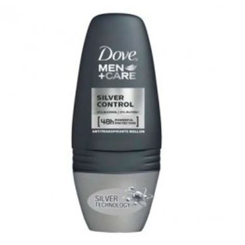 Desodorante Dove Roll On Men Care Silver Control 50ml