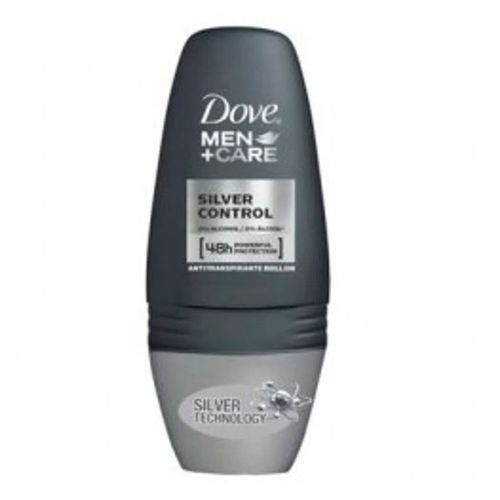 Desodorante Dove Roll On Men Care Silver Control 50ml Desodorante Dove Roll On Men Care Silver Control 50ml