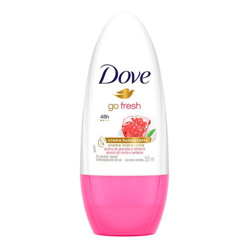 Desodorante Dove Roll-On Feminino Romã 50ml