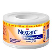 Fita Micropore Nexcare Bege 25mm x 1,35