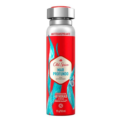 Desodorante Masculino Old Spice Spray Mar Profundo 150ml Desodorante Masculino Old Spice Spray Mar Profundo 150ml
