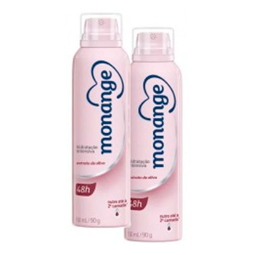 Desodorante Monange Hidratação Intensiva 90g C/ 2 Unidades Desodorante Monange Hidratação Intensiva 90g C/ 2 Unidades