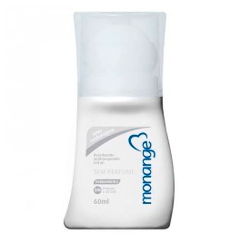 Desodorante Monange Roll On Sem Perfurme Unissex 60ml Desodorante Monange Roll On Sem Perfurme Unissex 60ml