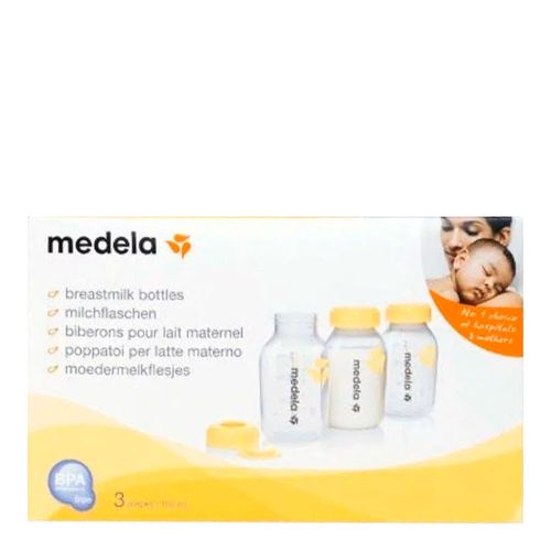 Frascos para Coleta de Leite Medela 150ml 3 Unidades Frascos para Coleta de Leite Medela 150ml 3 Unidades
