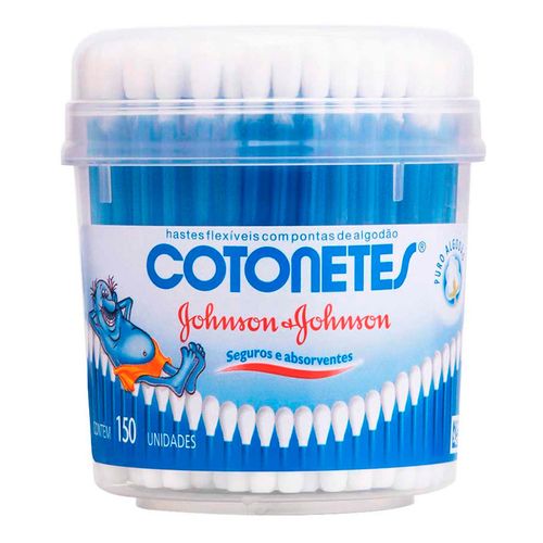 Hastes-Flexiveis-Cotonetes-Pote-150-Unidades Hastes-Flexiveis-Cotonetes-Pote-150-Unidades
