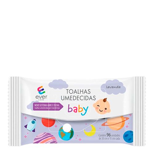 Lenco-Umedecido-Baby-Lavanda-Ever-Care-96-Unidades Lenco-Umedecido-Baby-Lavanda-Ever-Care-96-Unidades