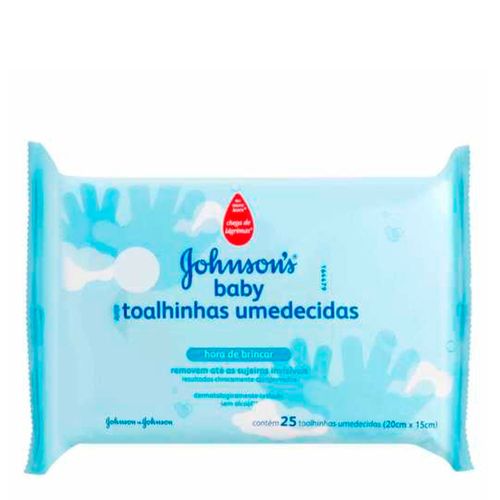 Lenço Umedecido Johnson's Baby Hora de Brincar 25 Unidades Lenço Umedecido Johnson's Baby Hora de Brincar 25 Unidades