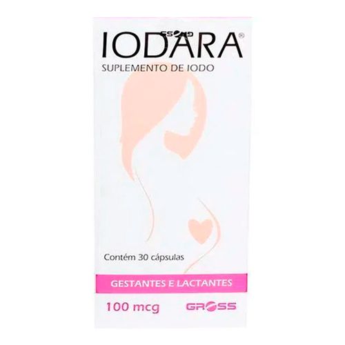 Iodara 100mg Gross 30 cápsulas