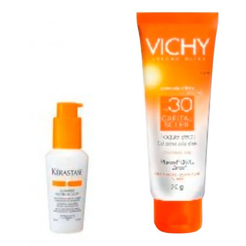 Kit Vichy Capital Soleil Fps 30 + Kerase 50g Kit Vichy Capital Soleil Fps 30 + Kerase 50g