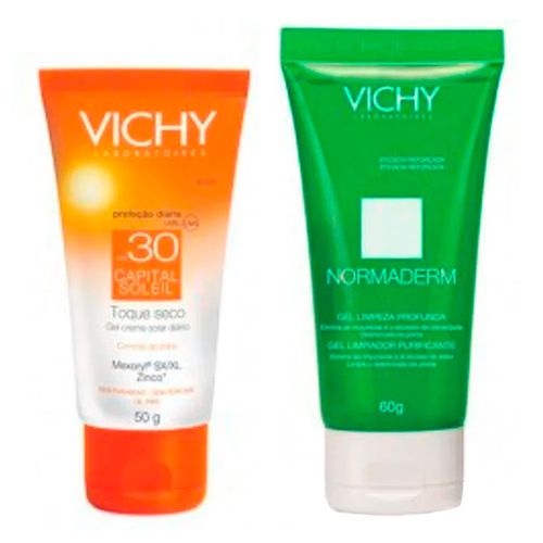 Kit Vichy Capsol Fps 30 50g+ Normaderm Gel 60g Kit Vichy Capsol Fps 30 50g+ Normaderm Gel 60g