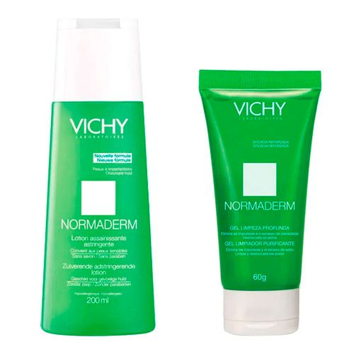 Kit Vichy Normaderm Loção 200ml + Gel 60ml