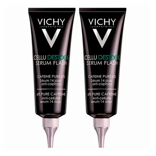Kit Vichy Sérum Flash AntiCelulite Cellu Destok 125ml 2 Unidades Kit Vichy Sérum Flash AntiCelulite Cellu Destok 125ml 2 Unidades