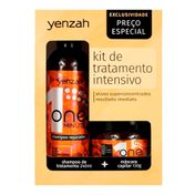 Kit Yenzah One Minute Shampoo Reparador 240ml + Máscara 2 em 1 30g