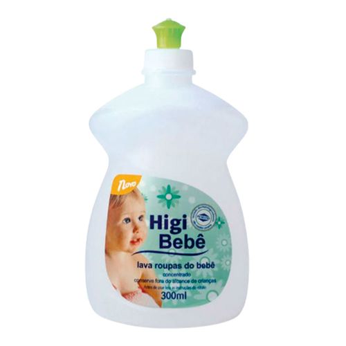 Lava Roupa Infantil Higi Bebê 300ml Lava Roupa Infantil Higi Bebê 300ml