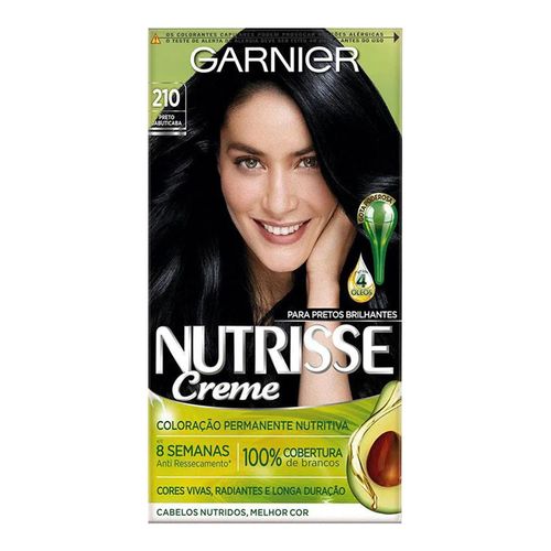 Tintura Garnier Nutrisse Creme 210 Preto Jabuticaba Tintura Garnier Nutrisse Creme 210 Preto Jabuticaba
